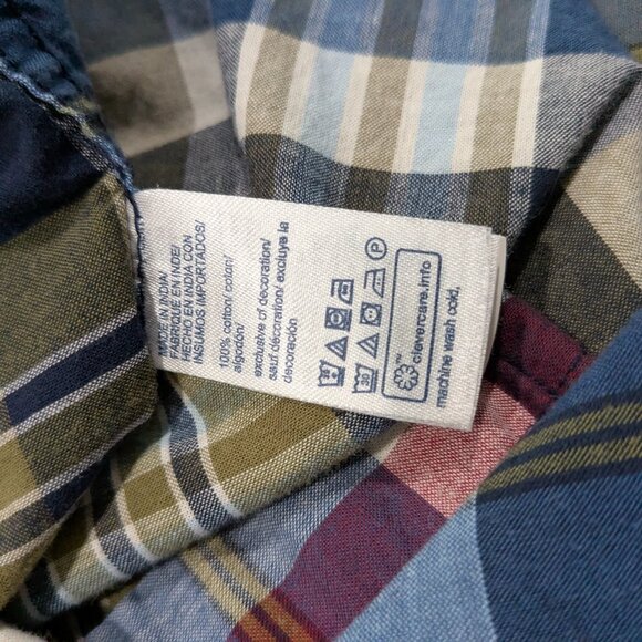 Tommy Hilfiger Men's Button Down Classic Fit Plaid XL Long Sleeve, Project Piece - Picture 15 of 16